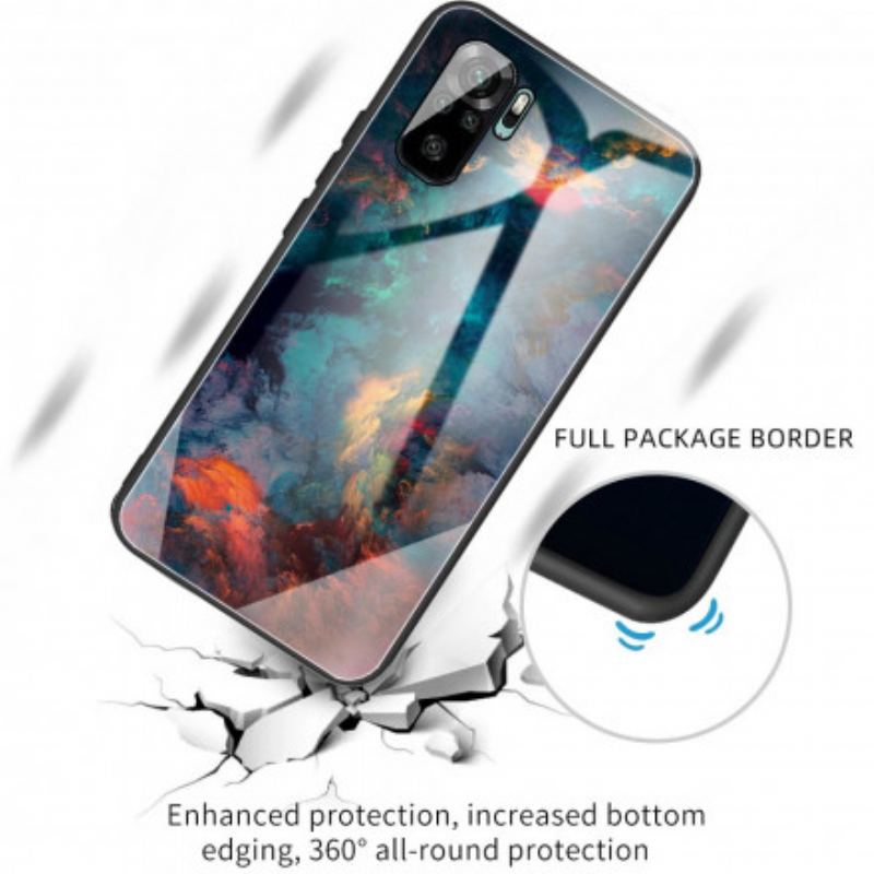 Coque Xiaomi Redmi Note 10/10S/Poco M5s Verre Trempé Ciel