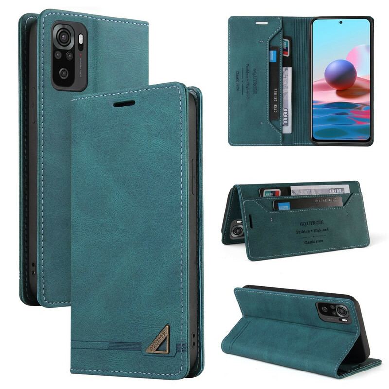 Flip Cover Xiaomi Redmi Note 10/10S/Poco M5s Simili Cuir GQ.UTROBE