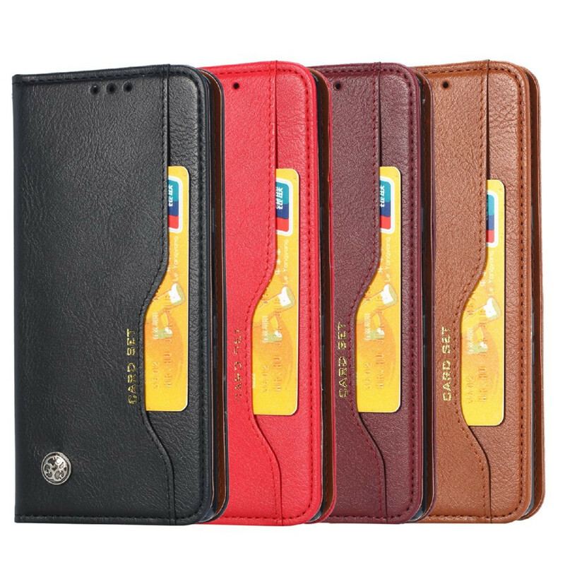 Flip Cover Xiaomi Redmi Note 10/10S/Poco M5s Simili Cuir Porte-Cartes