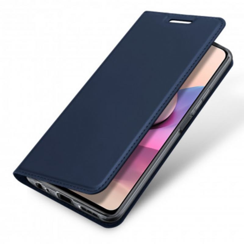 Flip Cover Xiaomi Redmi Note 10/10S/Poco M5s Skin Pro DUX DUCIS