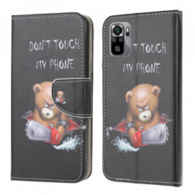 Housse Xiaomi Redmi Note 10/10S/Poco M5s Ours Dangereux