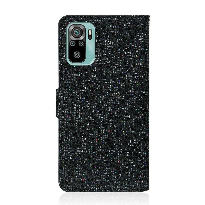 Housse Xiaomi Redmi Note 10/10S/Poco M5s Paillettes S Design