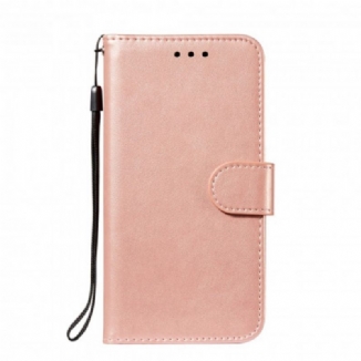 Housse Xiaomi Redmi Note 10/10S/Poco M5s Style Cuir Monochrome