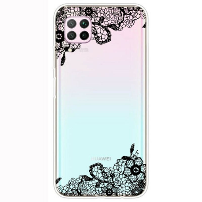 Coque Huawei P40 Lite Dentelle Fine