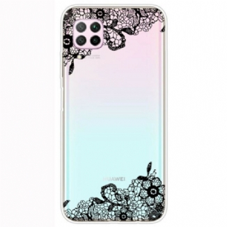 Coque Huawei P40 Lite Dentelle Fine