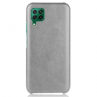 Coque Huawei P40 Lite Effet Cuir Litchi Performance