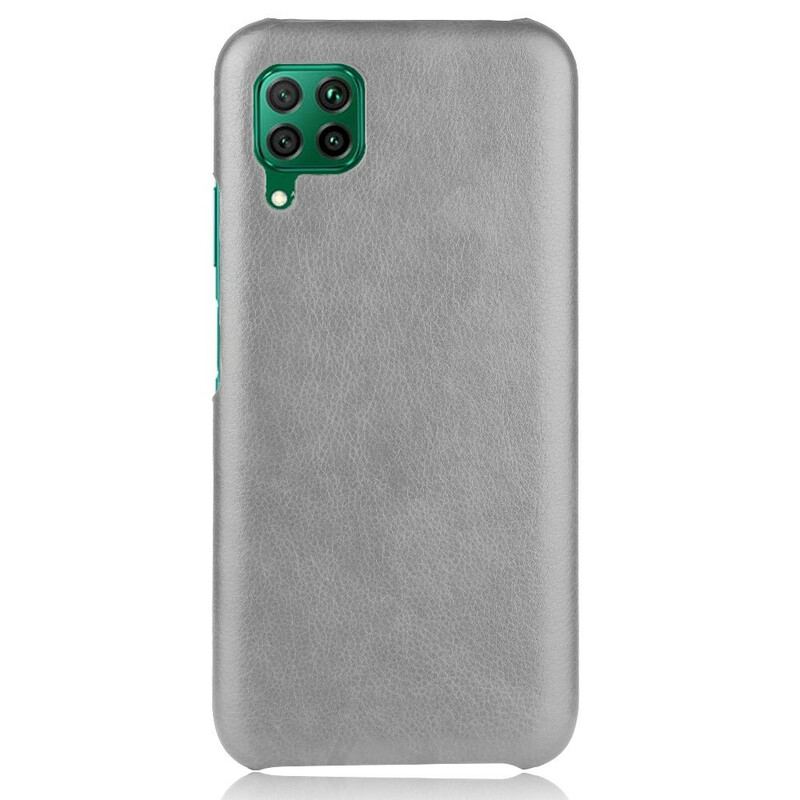 Coque Huawei P40 Lite Effet Cuir Litchi Performance