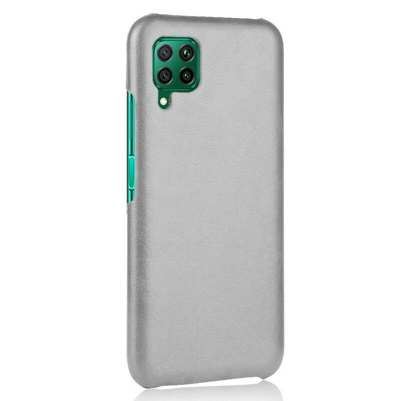 Coque Huawei P40 Lite Effet Cuir Litchi Performance