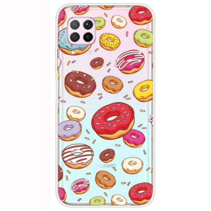 Coque Huawei P40 Lite Love Donuts