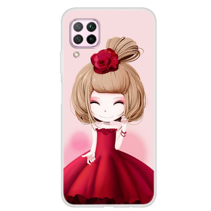 Coque Huawei P40 Lite Manga Lady