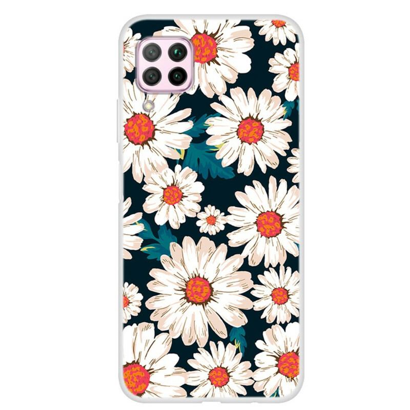 Coque Huawei P40 Lite Marguerites