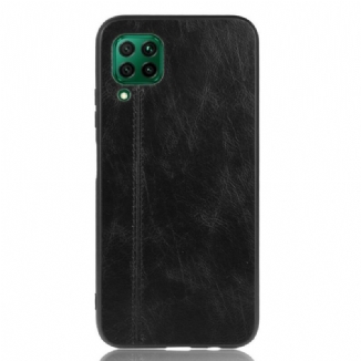 Coque Huawei P40 Lite Style Cuir Coutures