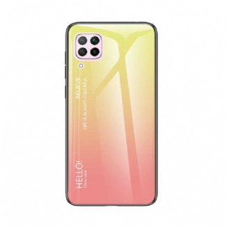 Coque Huawei P40 Lite Verre Trempé Hello