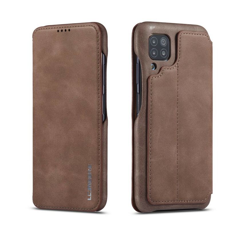 Flip Cover Huawei P40 Lite LC.IMEEKE Effet Cuir