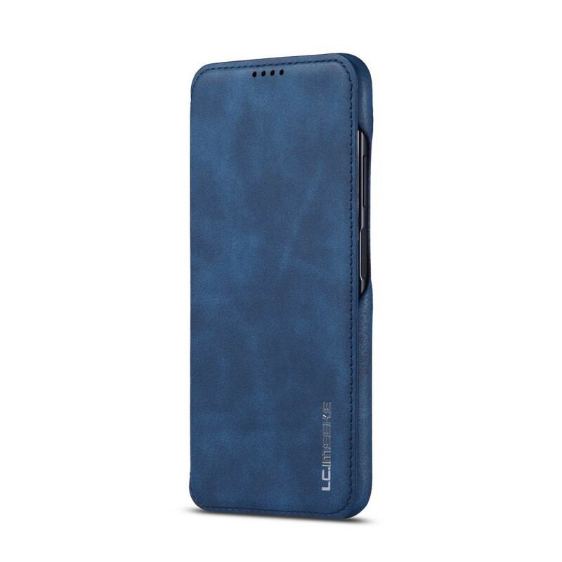 Flip Cover Huawei P40 Lite LC.IMEEKE Effet Cuir