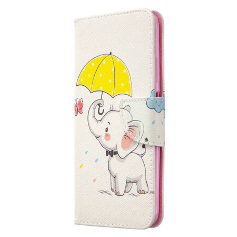 Housse Huawei P40 Lite Bébé Éléphant