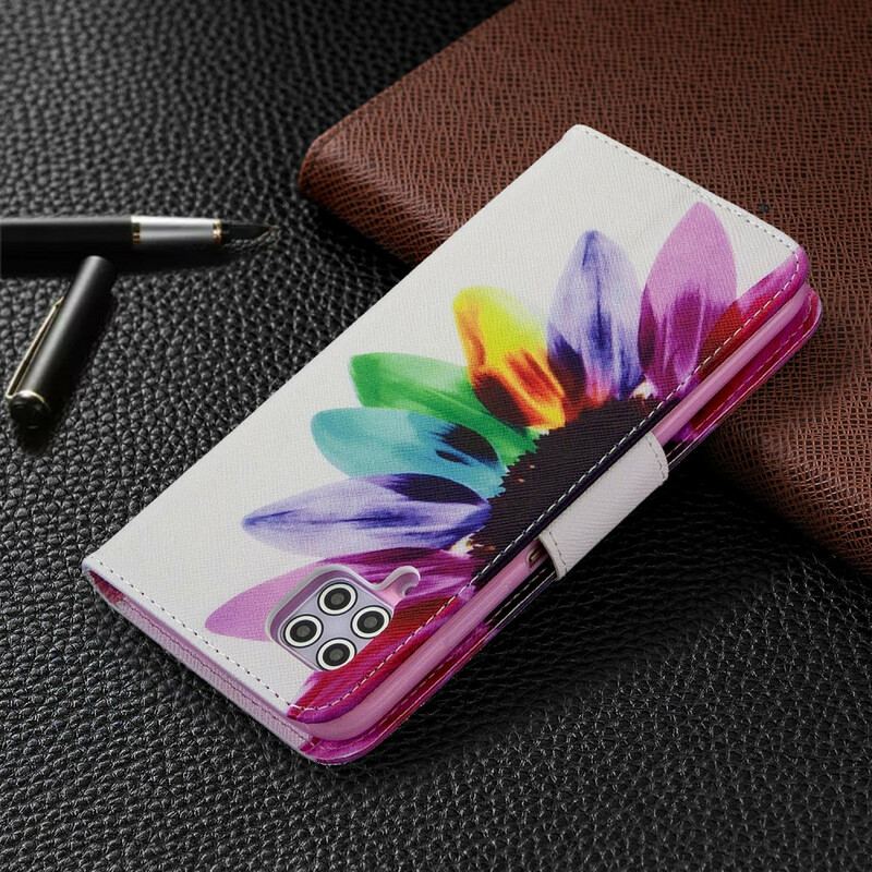 Housse Huawei P40 Lite Fleur Aquarelle