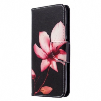 Housse Huawei P40 Lite Fleur Rose