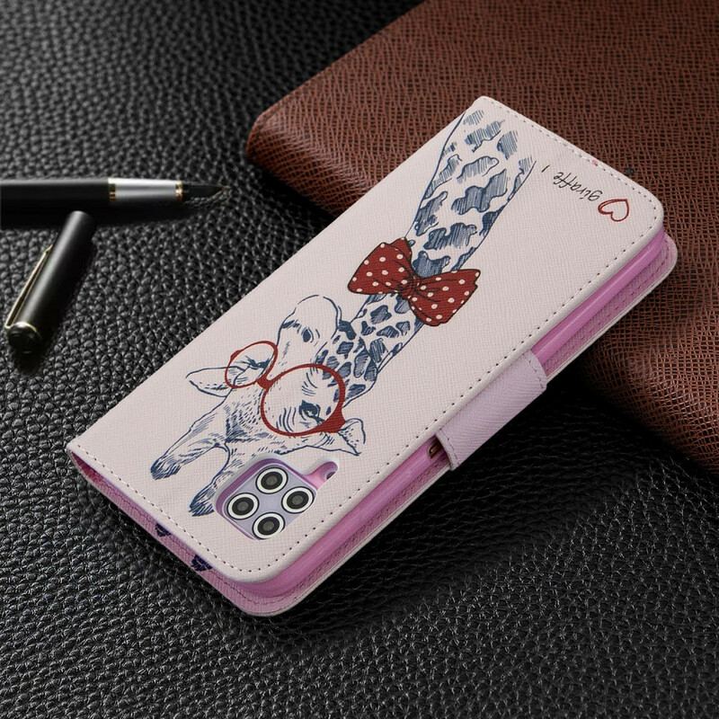 Housse Huawei P40 Lite Girafe Intello