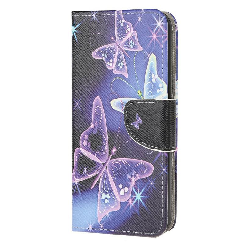 Housse Huawei P40 Lite Papillon Royal