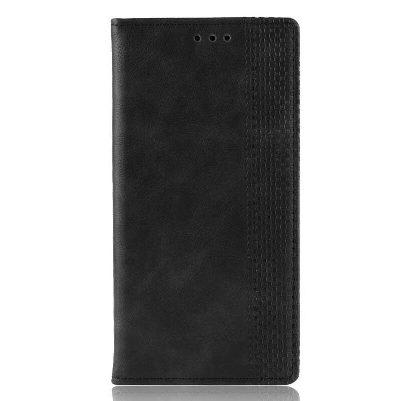 Flip Cover OnePlus 8 Effet Cuir Vintage Stylisé