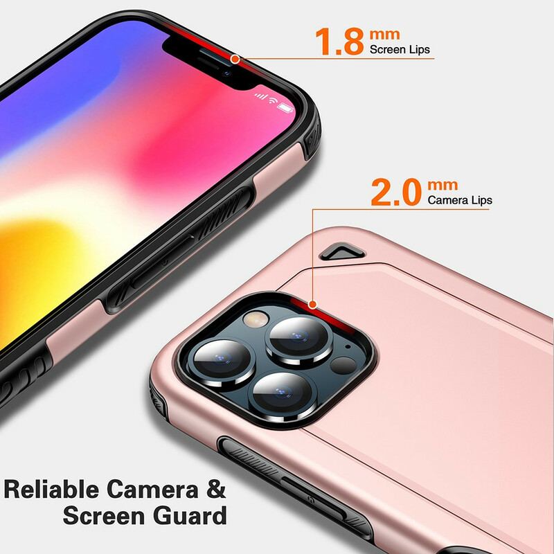 Coque iPhone 13 Pro Armor Effet Métal