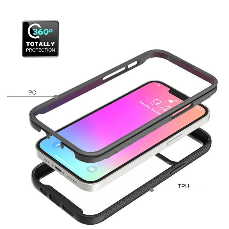 Coque iPhone 13 Pro Conception Hybride Rebords Silicone