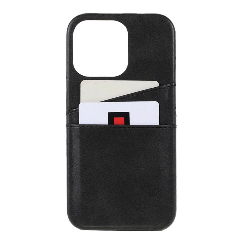 Coque iPhone 13 Pro Double Porte Cartes