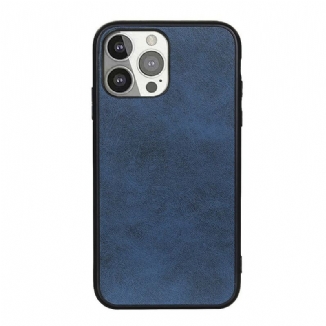 Coque iPhone 13 Pro Effet Cuir Look Raffiné