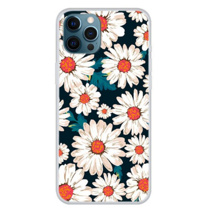 Coque iPhone 13 Pro Marguerites