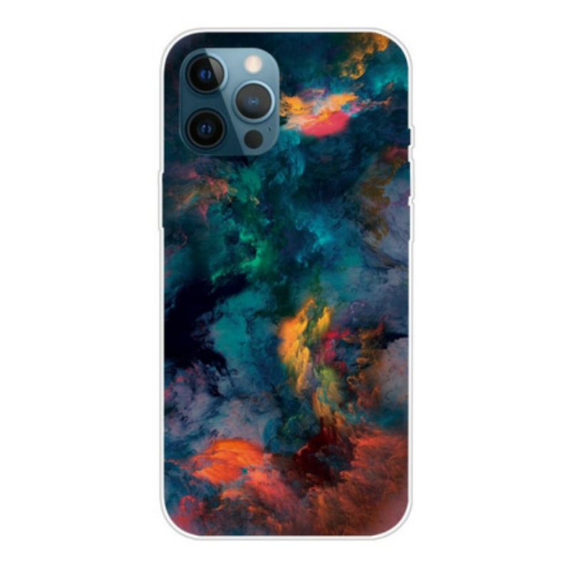 Coque iPhone 13 Pro Nuages Colorés