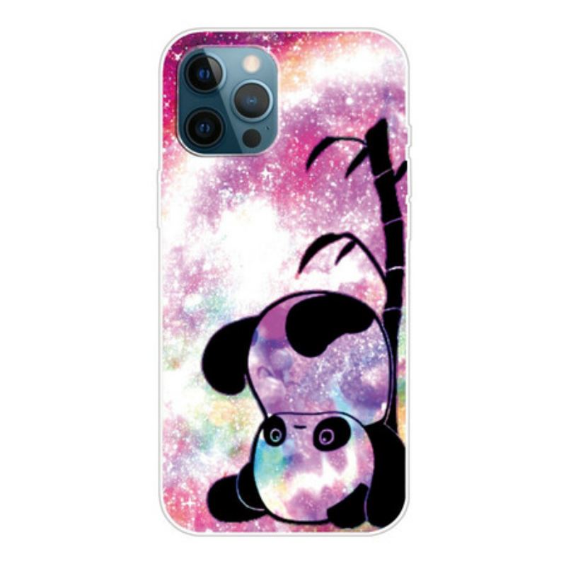 Coque iPhone 13 Pro Panda et Bambou