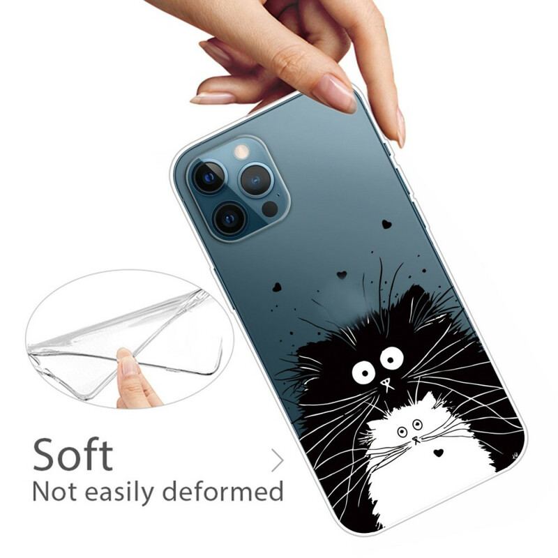 Coque iPhone 13 Pro Regarde les Chats