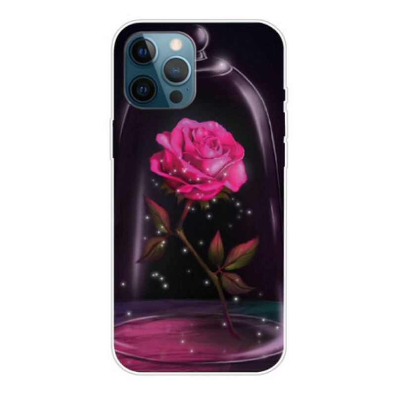 Coque iPhone 13 Pro Rose Magique