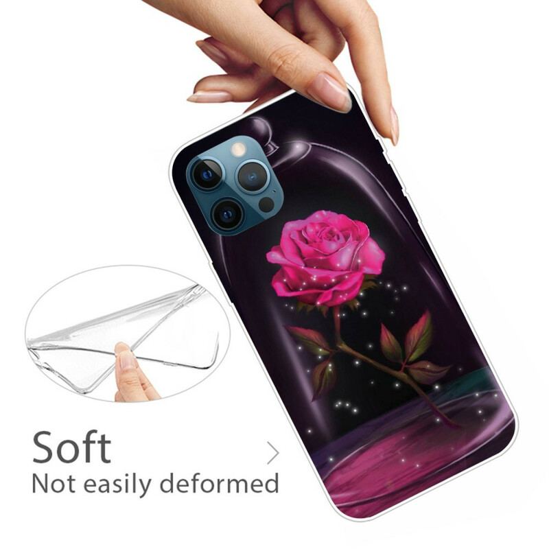 Coque iPhone 13 Pro Rose Magique