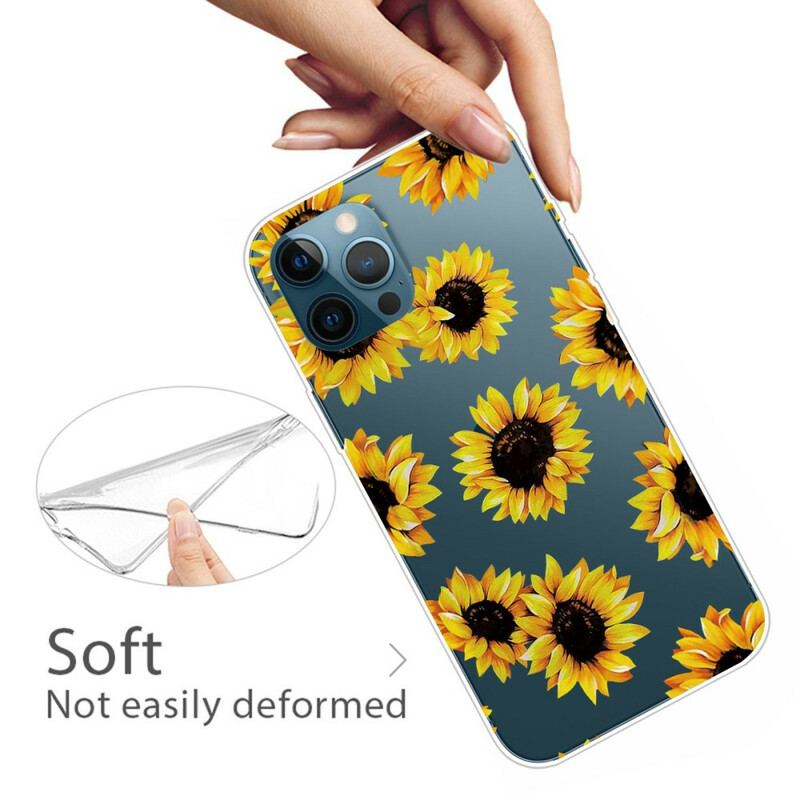 Coque iPhone 13 Pro Tournesols