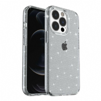 Coque iPhone 13 Pro Transparente Paillettes