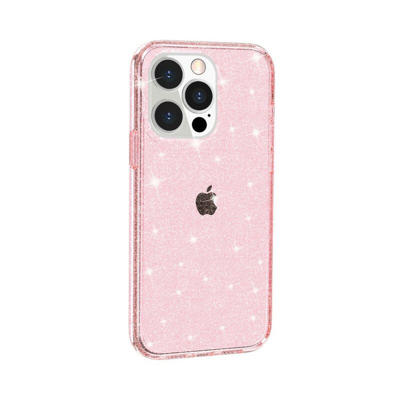 Coque iPhone 13 Pro Transparente Paillettes