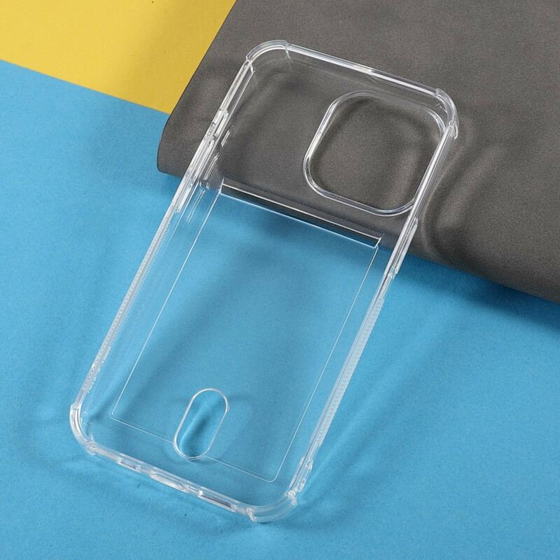 Coque iPhone 13 Pro Transparente Porte-Carte Color