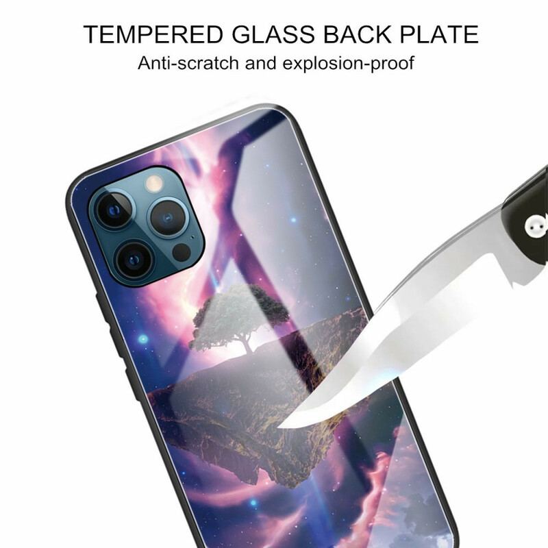 Coque iPhone 13 Pro Verre Trempé Arbre du Monde