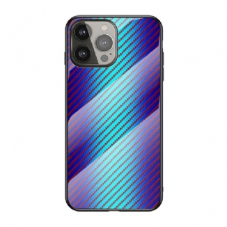 Coque iPhone 13 Pro Verre Trempé Fibre Carbone