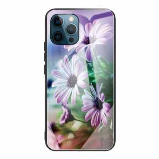 Coque iPhone 13 Pro Verre Trempé Fleurs Réalistes