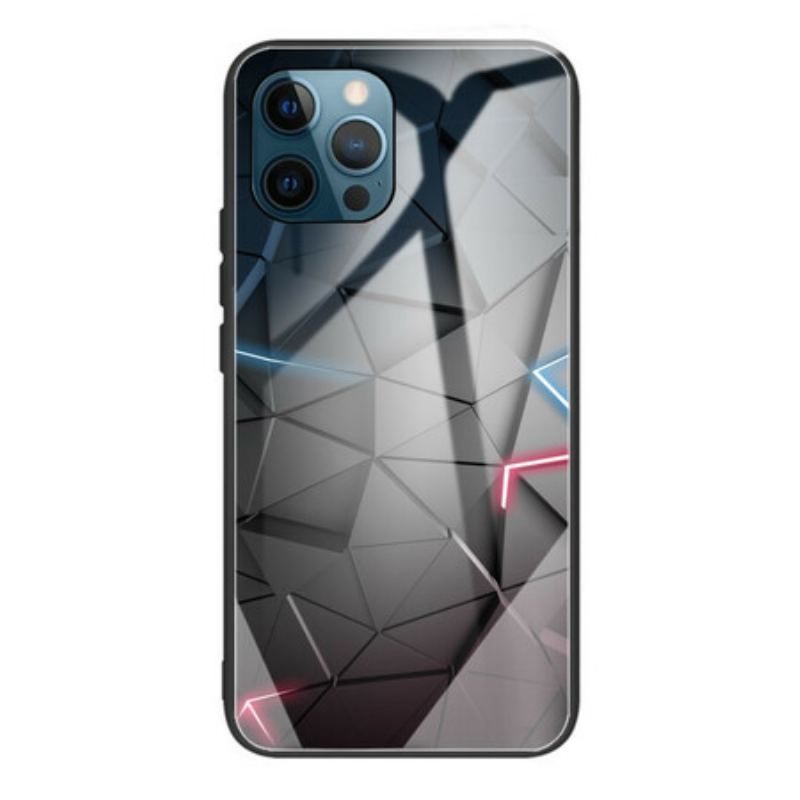 Coque iPhone 13 Pro Verre Trempé Géométrie