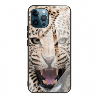 Coque iPhone 13 Pro Verre Trempé Léopard