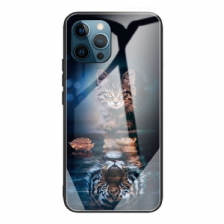 Coque iPhone 13 Pro Verre Trempé Mon Tigre