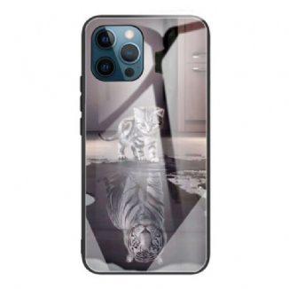 Coque iPhone 13 Pro Verre Trempe Rêve de Chaton