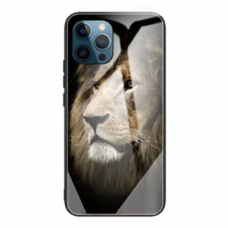 Coque iPhone 13 Pro Verre Trempé Tête de Lion