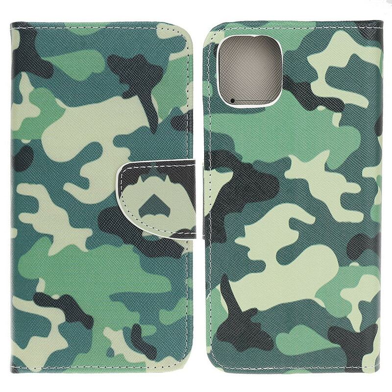 Housse iPhone 13 Pro Camouflage Militaire