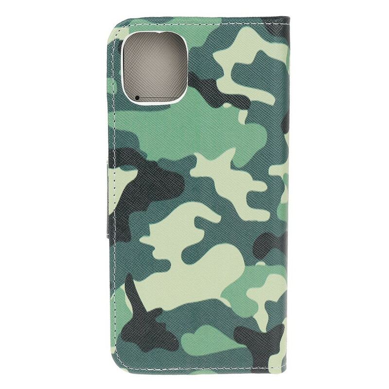 Housse iPhone 13 Pro Camouflage Militaire