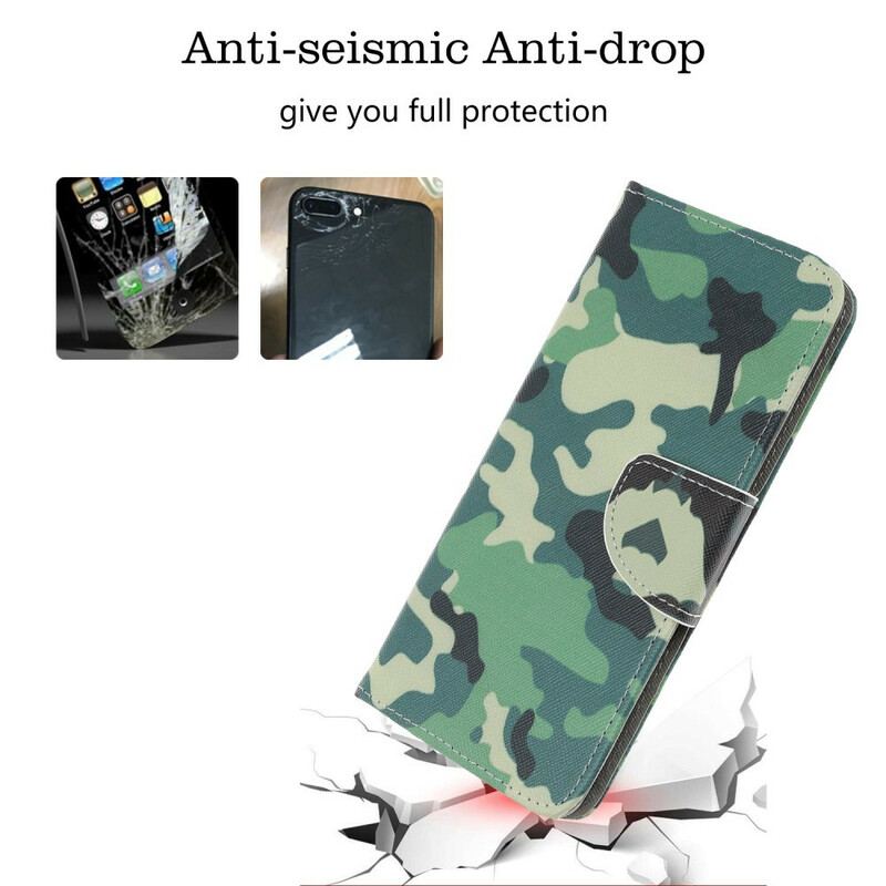 Housse iPhone 13 Pro Camouflage Militaire